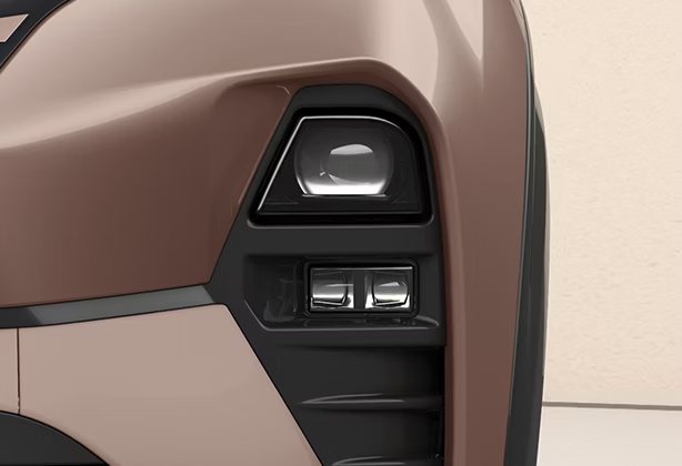 LED projector headlamp