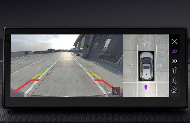 Reverse parking camera