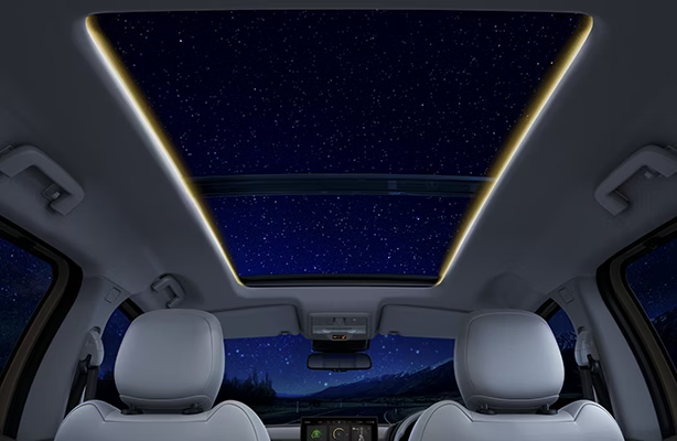 Panoramic sunroof