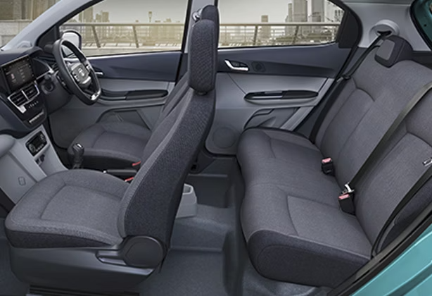 Spacious cabin interior